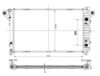 NRF 53780 Radiator, engine cooling